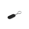 Variante noir - Porte-clés personnalisable en aluminium avec logo - Belai