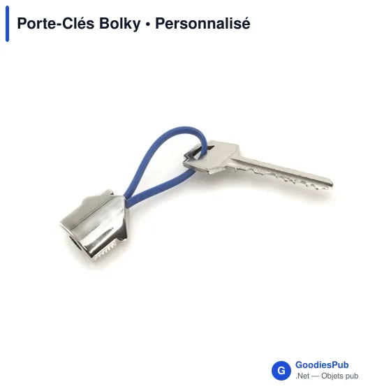 Porte-Clés Bolky personnalisable avec logo pour entreprises - Image 5