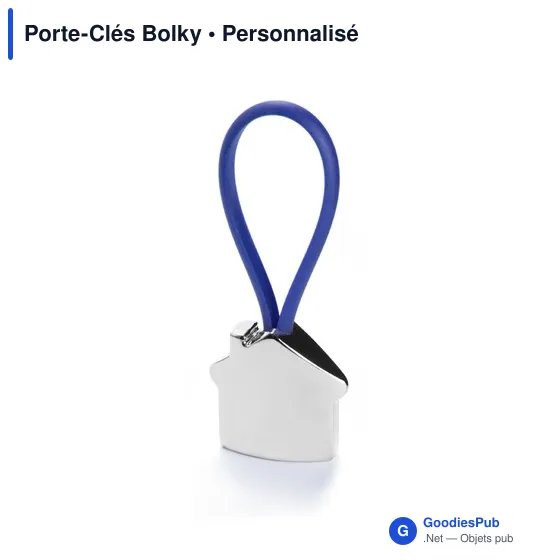 Porte-Clés Bolky personnalisable avec logo pour entreprises - Image 7