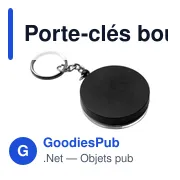 Porte-clés boussole Samara - Miniature 2