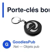 Porte-clés boussole Samara - Miniature 4