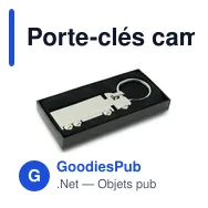 Porte-clés camion personnalisable avec logo - Zane - Miniature 1