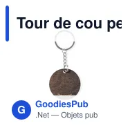Tour de cou personnalisable avec logo pour entreprises - Miniature 3