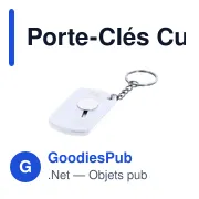 Porte-Clés Cutter personnalisable avec logo - Darson - Miniature 1