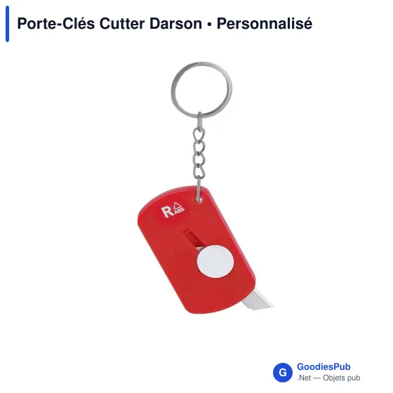 Porte-Clés Cutter personnalisable avec logo - Darson - Image 11