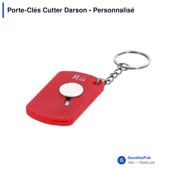 Porte-Clés Cutter personnalisable avec logo - Darson - Image 7