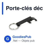 Porte-clés décapsuleur personnalisable en aluminium coloré avec logo - Classique - Miniature 5