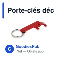 Porte-clés décapsuleur personnalisable en aluminium coloré avec logo - Classique - Miniature 6