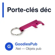 Porte-clés décapsuleur personnalisable en aluminium coloré avec logo - Classique - Miniature 8