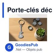 Porte-clés décapsuleur personnalisable en forme de guitare électrique |avec logo - Miniature 12