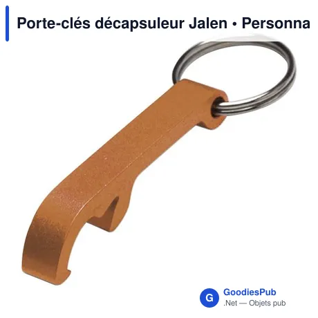 Porte-clés décapsuleur Jalen
