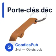 Porte-clés décapsuleur Jalen - Miniature 11