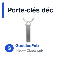 Porte-clés décapsuleur personnalisable en aluminium coloré avec logo - Slim Opener - Miniature 2