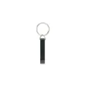 Variante Noir - Porte-clés décapsuleur personnalisable en aluminium coloré avec logo - Slim Opener