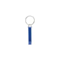 Variante Bleu - Porte-clés décapsuleur personnalisable en aluminium coloré avec logo - Slim Opener