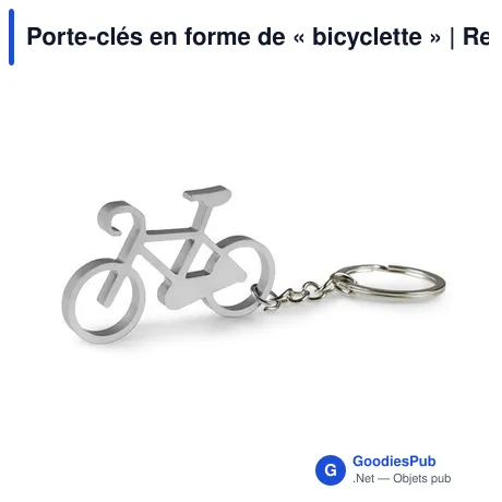 Porte-clés en forme de « bicyclette » | Rekab