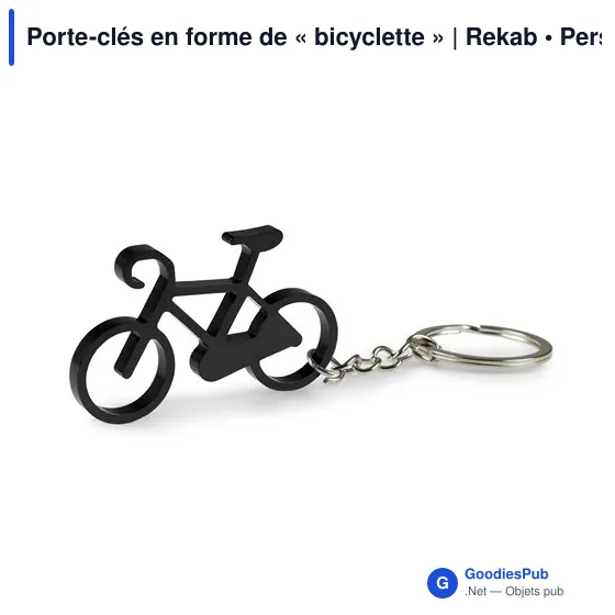 Porte-clés en forme de « bicyclette » | Rekab - Image 11