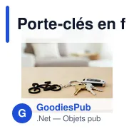 Porte-clés en forme de « bicyclette » | Rekab - Miniature 12