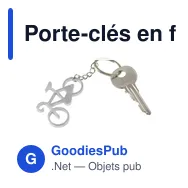 Porte-clés en forme de « bicyclette » | Rekab - Miniature 3