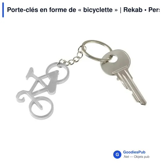 Porte-clés en forme de « bicyclette » | Rekab - Image 3