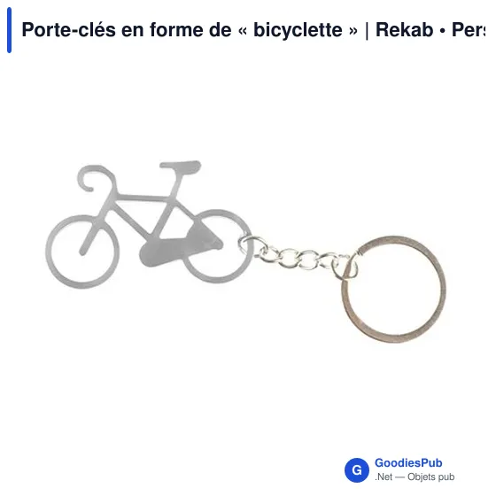 Porte-clés en forme de « bicyclette » | Rekab - Image 4