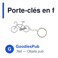 Porte-clés en forme de « bicyclette » | Rekab - Miniature 5