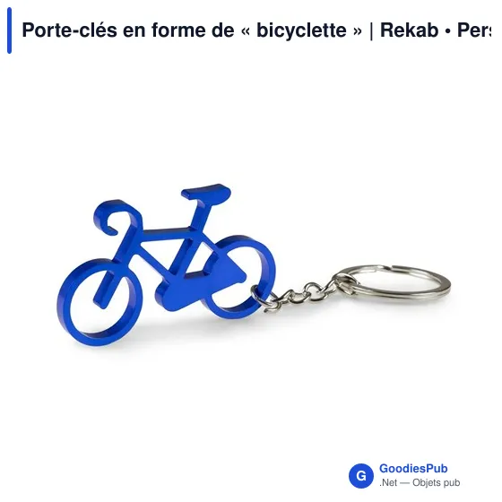 Porte-clés en forme de « bicyclette » | Rekab - Image 6