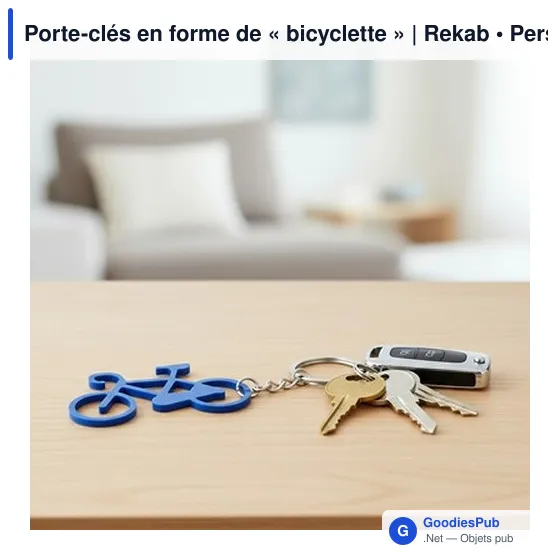 Porte-clés en forme de « bicyclette » | Rekab - Image 7