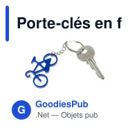 Porte-clés en forme de « bicyclette » | Rekab - Miniature 8