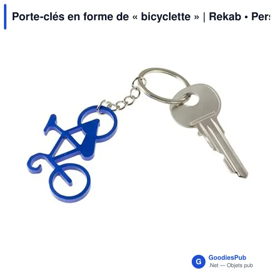 Porte-clés en forme de « bicyclette » | Rekab - Image 8
