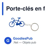 Porte-clés en forme de « bicyclette » | Rekab - Miniature 9