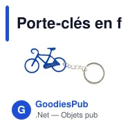 Porte-clés en forme de « bicyclette » | Rekab - Miniature 10