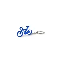 Variante bleu - Porte-clés en forme de « bicyclette » | Rekab