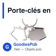 Porte-clés en métal Amaro - Miniature 4