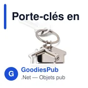 Porte-clés en métal Amaro - Miniature 5