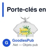 Porte-clés en plastique Zuni - Miniature 2