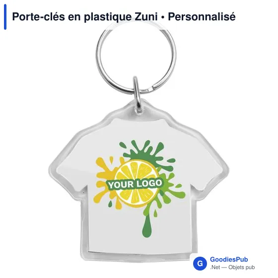 Porte-clés en plastique Zuni - Image 2
