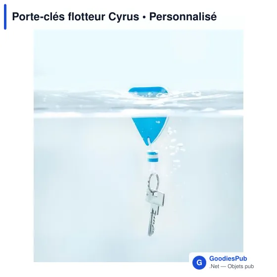 Porte-clés flotteur Cyrus - Image 2