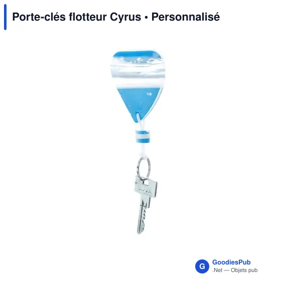 Porte-clés flotteur Cyrus - Image 3