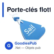 Porte-clés flotteur Cyrus - Miniature 4