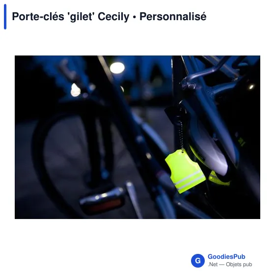 Porte-clés 'gilet' Cecily - Image 2