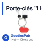 Porte-clés personnalisable en métal avec logo - Lydus - Miniature 3