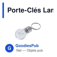 Porte-Clés Lampe Bardan - Miniature 4