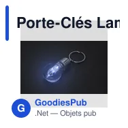 Porte-Clés Lampe Bardan - Miniature 5