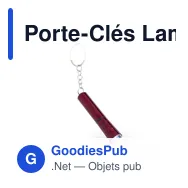 Porte-Clés Lampe Flonse - Miniature 1