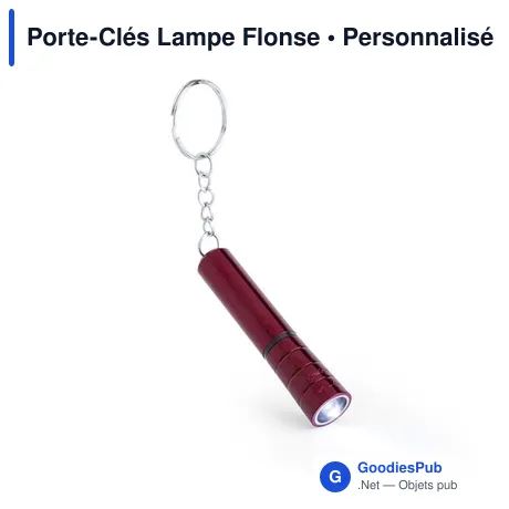 Porte-Clés Lampe Flonse