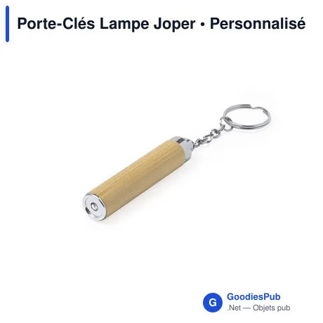 Porte-Clés Lampe Joper