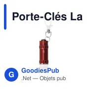 Porte-Clés Lampe Musday - Miniature 5