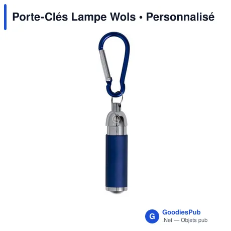 Porte-Clés Lampe Wols