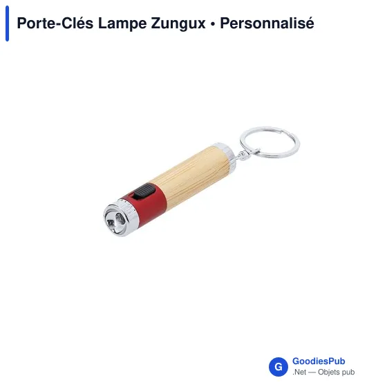 Porte-clés lampe personnalisable avec logo - Zungux - Image 7